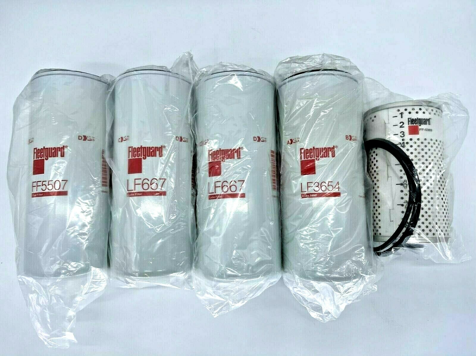 VOLVO D13 OIL CHANGE KIT, FF5507, 2 LF667, LF3654