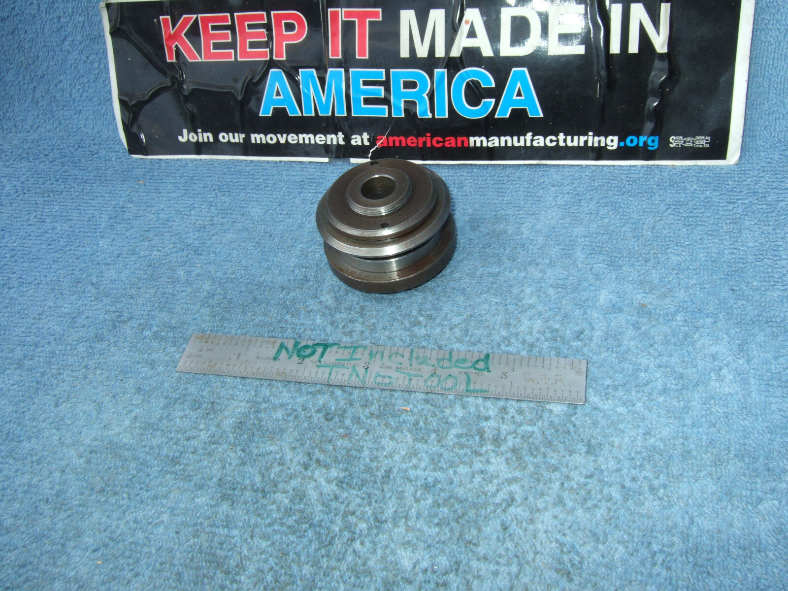 GRINDING WHEEL ADAPTER BALANCING ARBOR MAY FIT TOOL&CUTTER GRINDER SMALLER TAPER