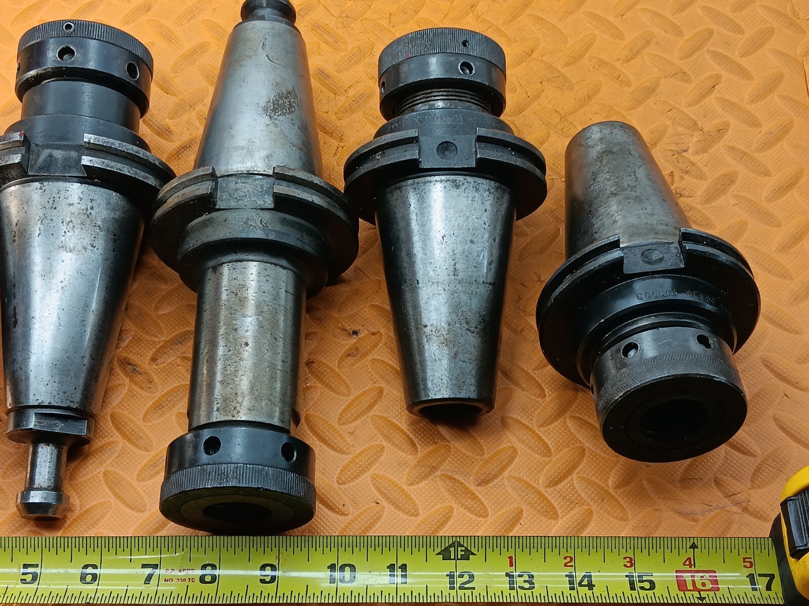 5pc Lot CAT50 TG100 Collet Chuck Tool Holders Lyndex Erickson CAT 50 TG 100 CNC
