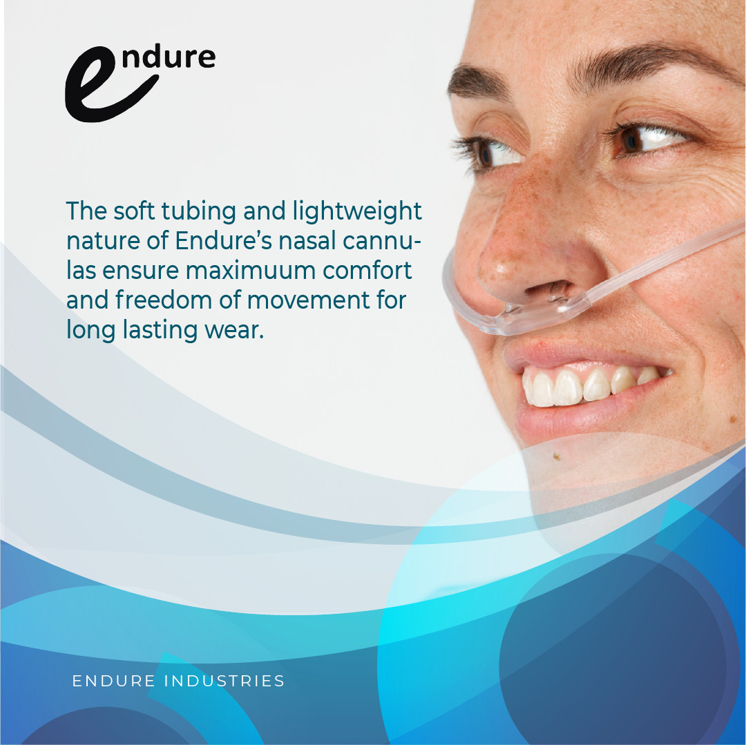 7 Ft Soft Nasal Oxygen Cannula with Oxygen Supply Tubing, Latex-Free