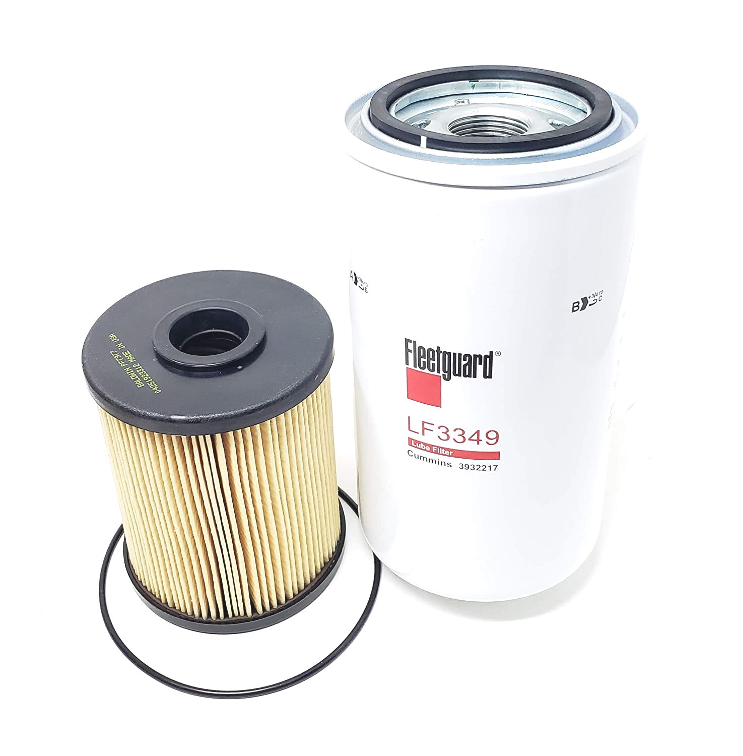 Set Baldwin PF7977 Fuel?Fleetguard LF3349 Lube Filters for 5.9 2003-10