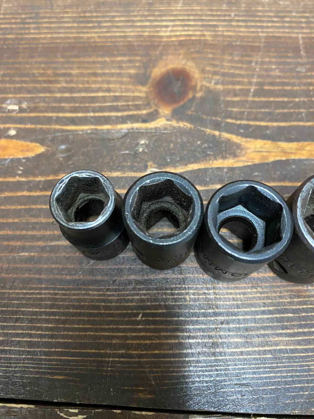 Mac 7pc Shallow 6-point 3/8″ Drive Metric Impact Socket Set | Used/Good | XP6