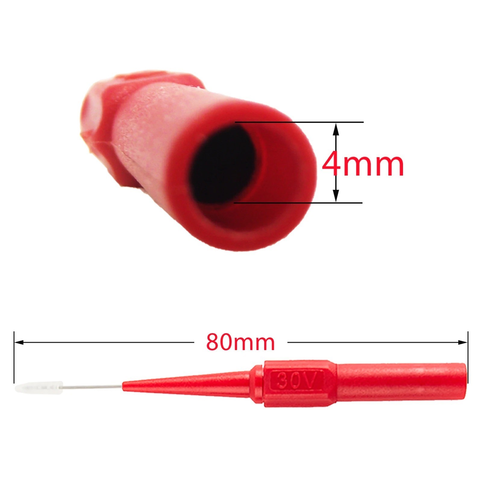 Safety Insulation Piercing Test Clip Probe for Automotive Circuit Testing