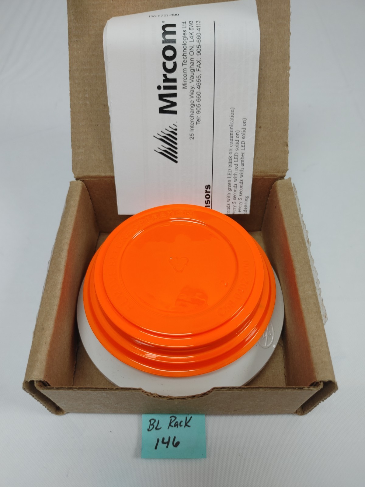 Mircom MIX-2351AP Photoelectric Smoke Sensor SURPLUS OLD STOCK