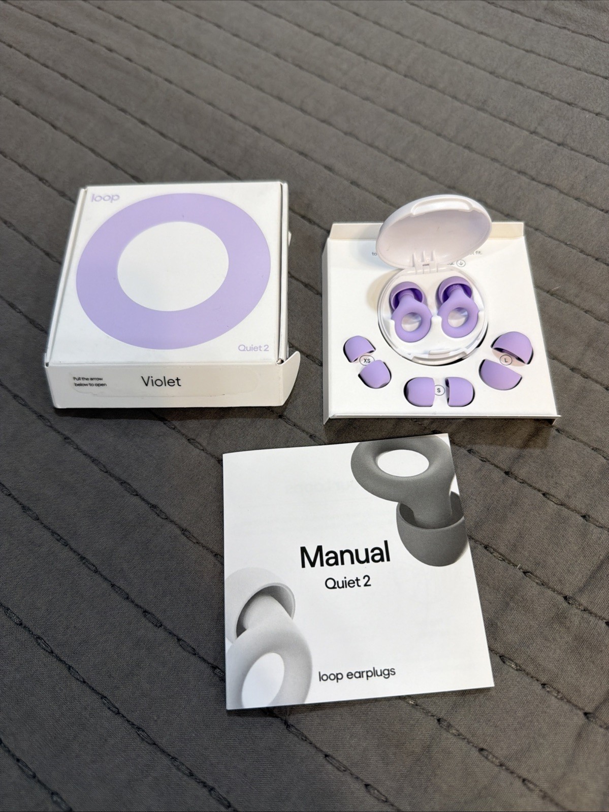 Loop Quiet 2 Earplugs Violet – Ultra-Comfy Noise Reduction for Sleep & Focus