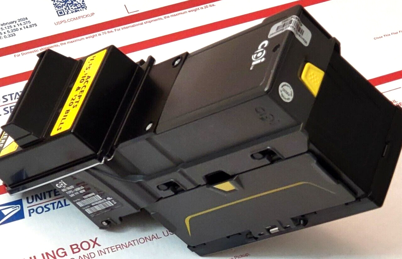 CPI / MEI Talos T7T2-U5M Bill Acceptor 24V-MDB – Accepts $1-$20 Refurbished