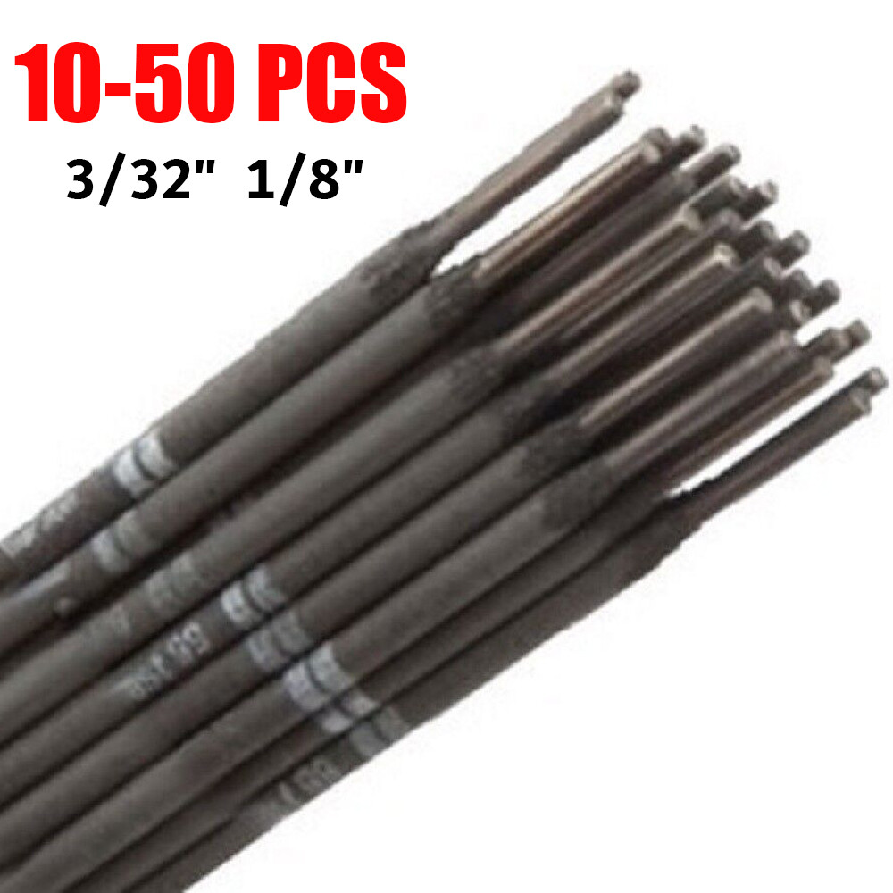 10-50Pcs Nickel 99 Cast Iron Stick Electrodes Welding Rods 3/32″ 1/8″ Nickel 99%