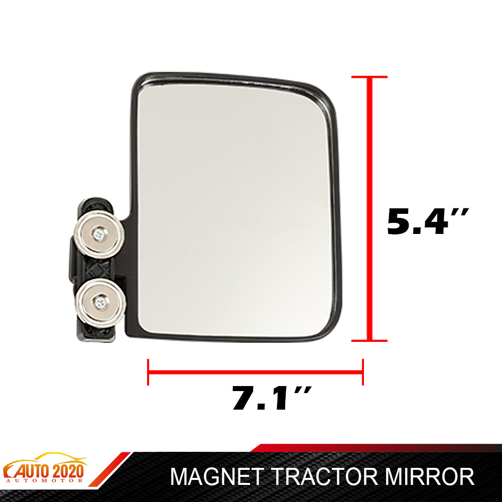 220lb Rated Magnet Tractor Side Mirror Fit For Kubota John Deere US