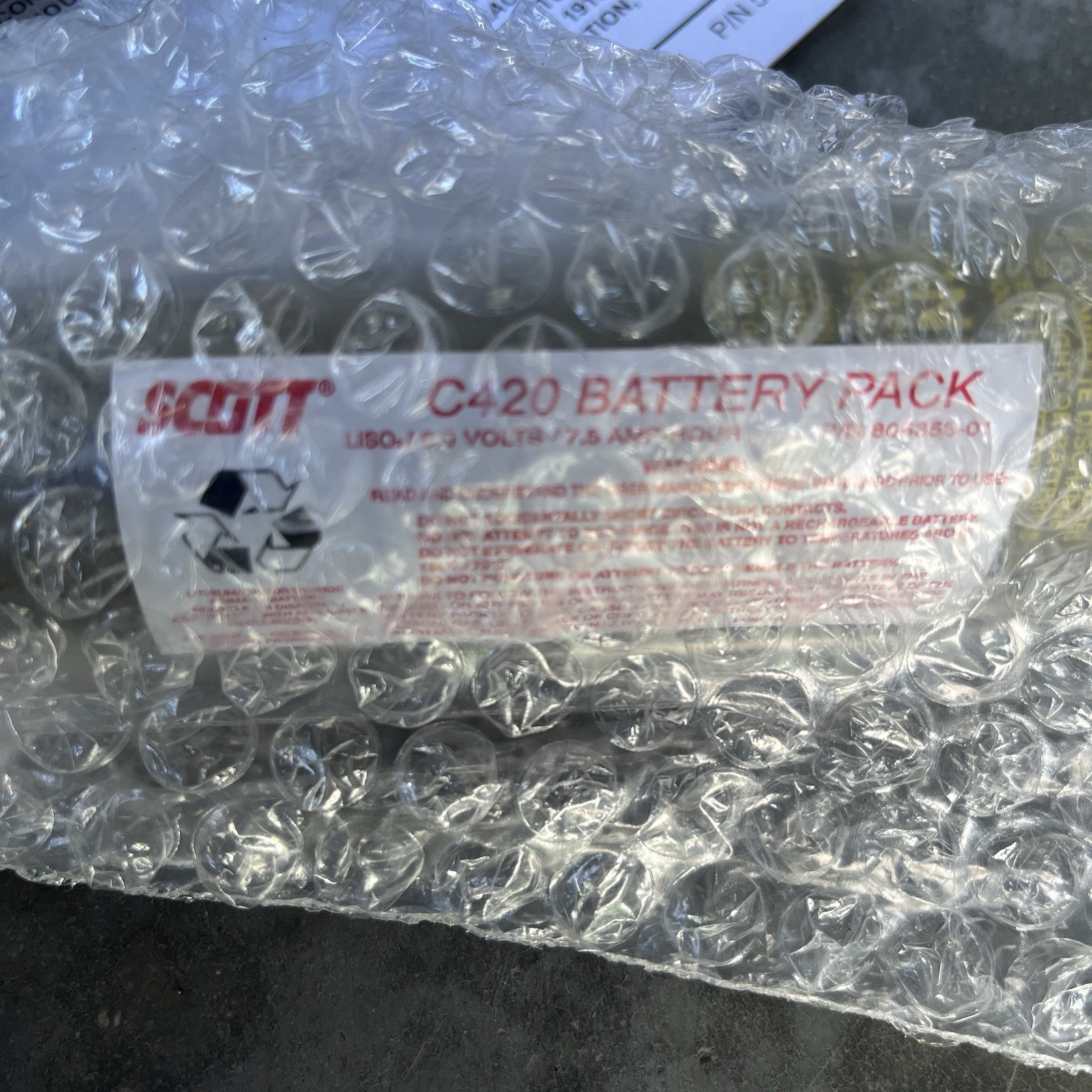 NEW Scott C420 Plus PAPR Kit with Case