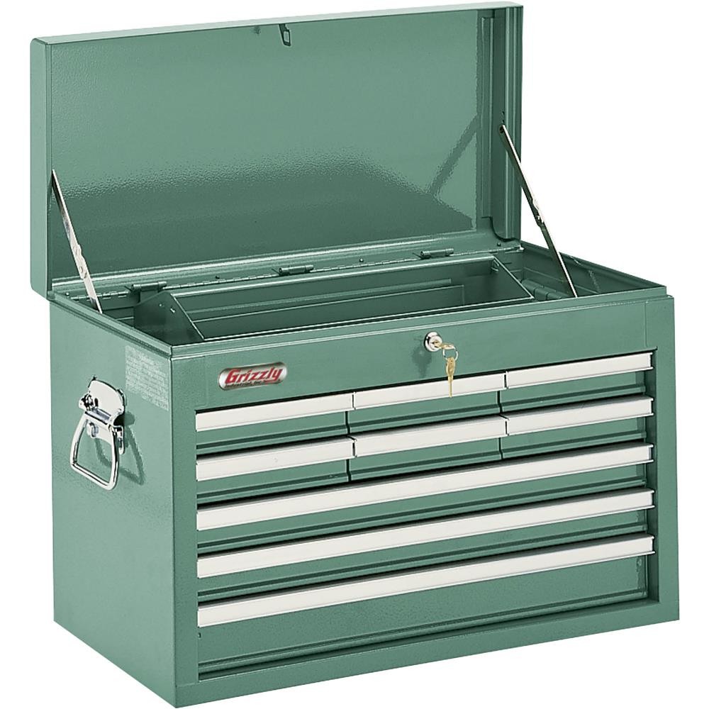 H0839 9-Drawer Top Chest with Ball Bearing Slides