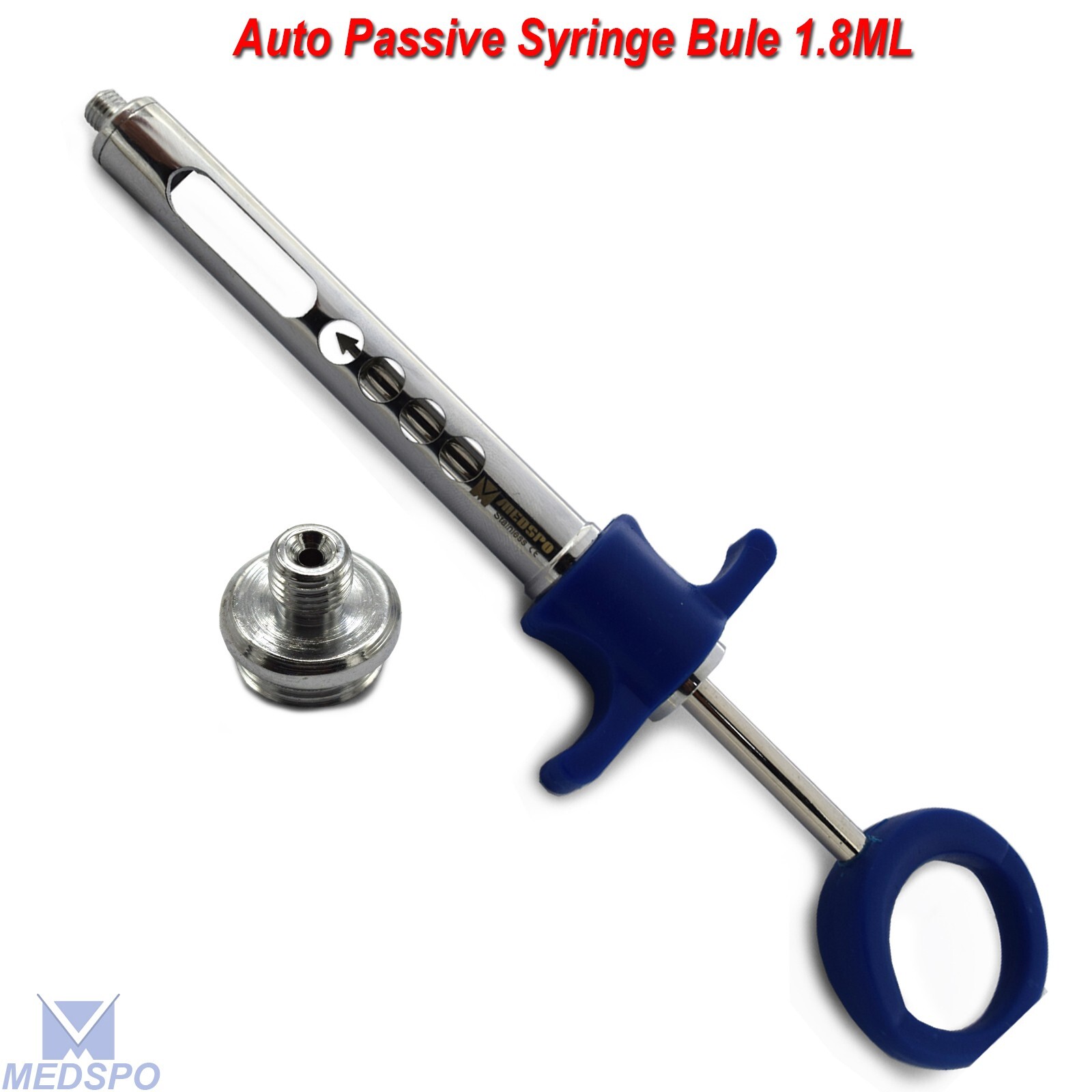 4 -Pieces Dental Anesthetic Syringes 1.8ml Self-Aspirating Anesthesia Injections