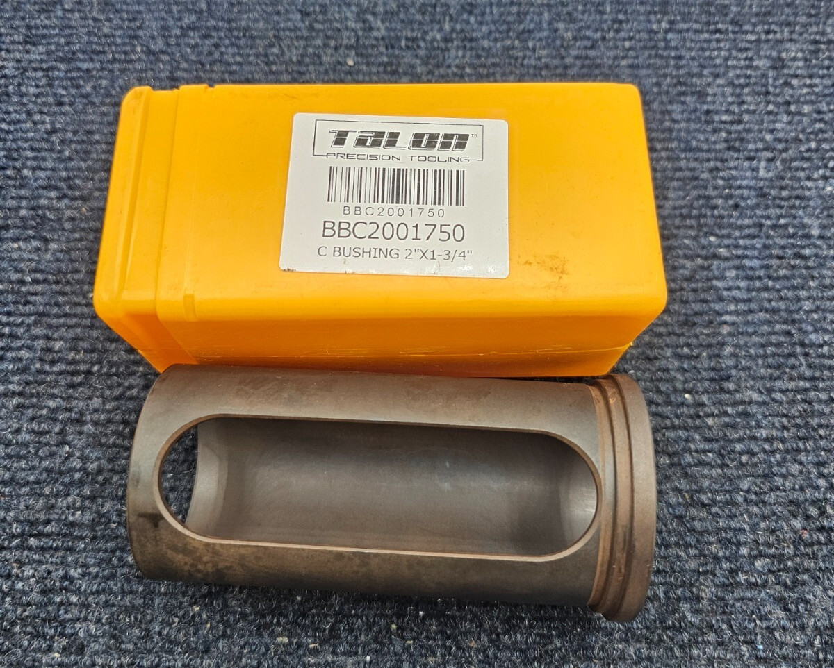 Talon Precision Tooling BBC2001750: CNC Bushing, 1.750in.dia, 4.000in.L, 1 Hole