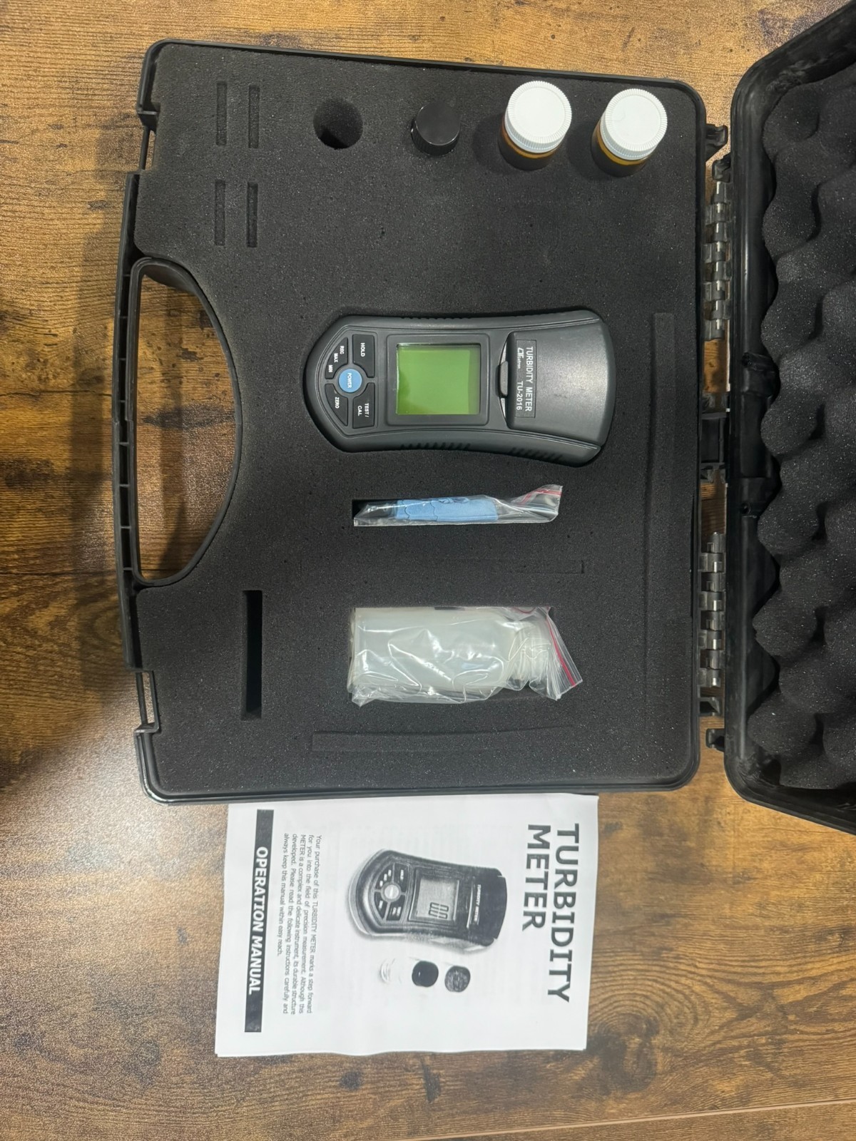 Lutron Turbidity Meter TU-2016 Kit Water Quality Testing With Case