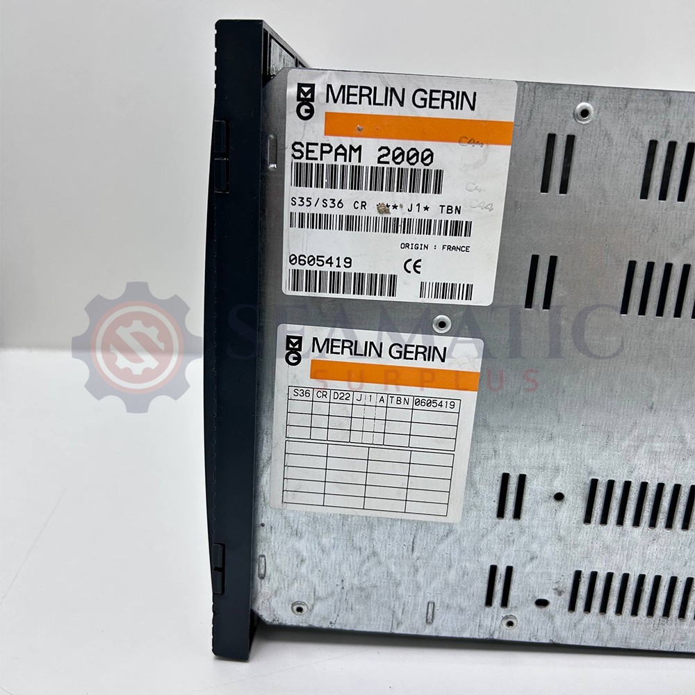 New Merlin Gerin SEPAM 2000 S35/S36 CR Protection Relay, S26#31