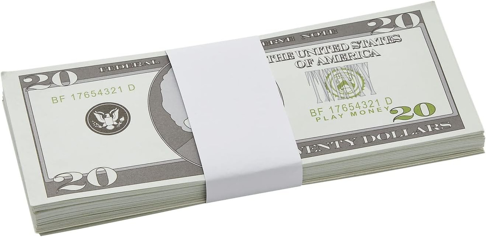 Juvale Money Bands – Secure Bundling & Cash Wrappers – Customizable Blank Curren