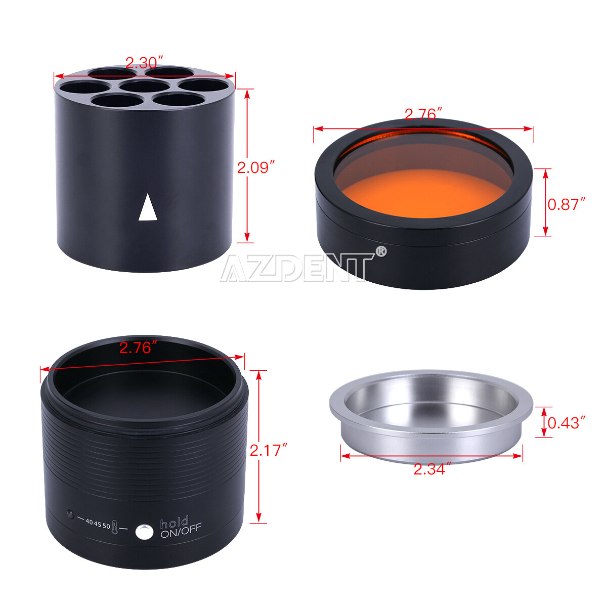 Dental Composite Resin Heater Material Soften Warmer Heating 40/45/50℃ FDA CE US