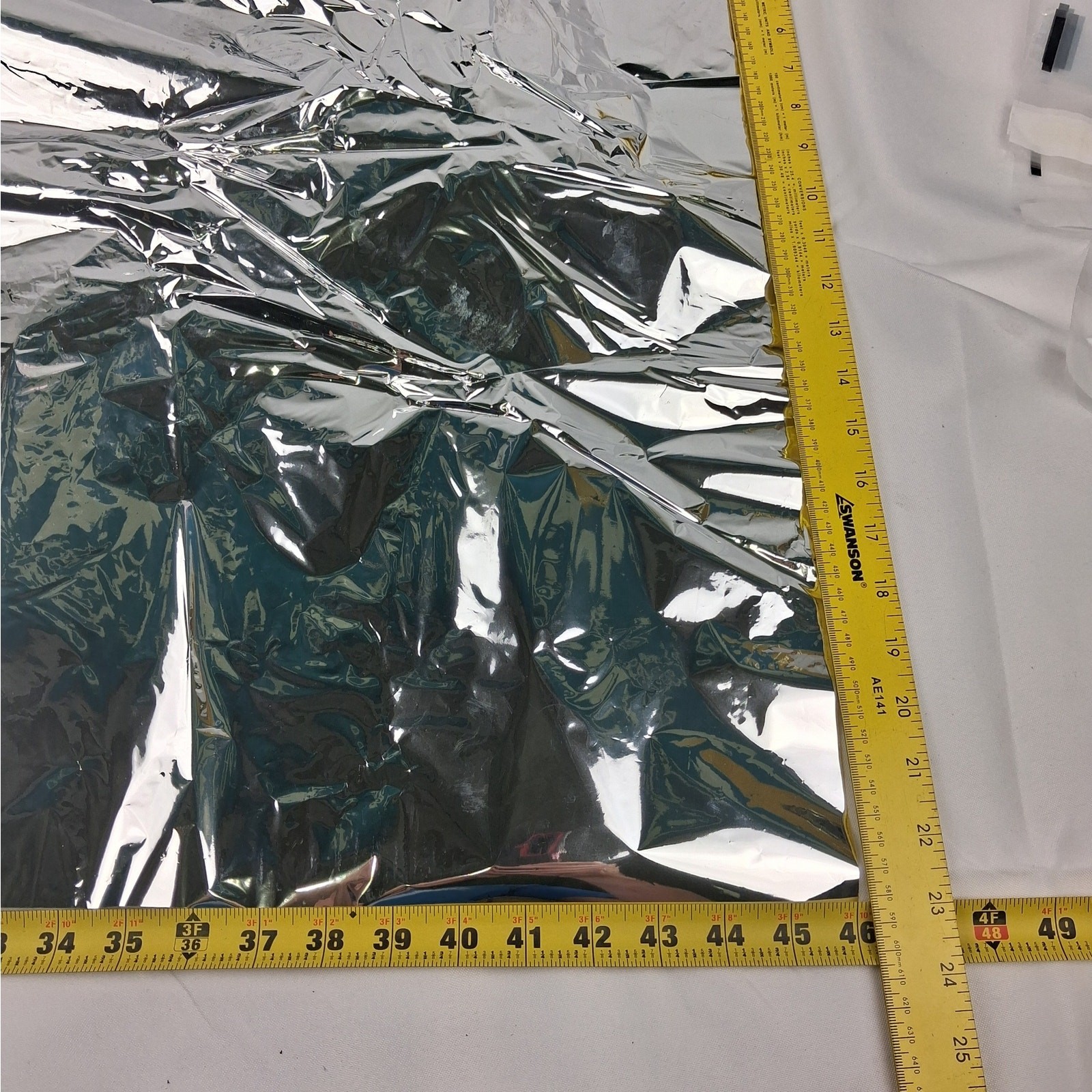 Bulk 500 Count Reflective Mylar Sheets 23×46 Box Liners Thermal Insulation Foil