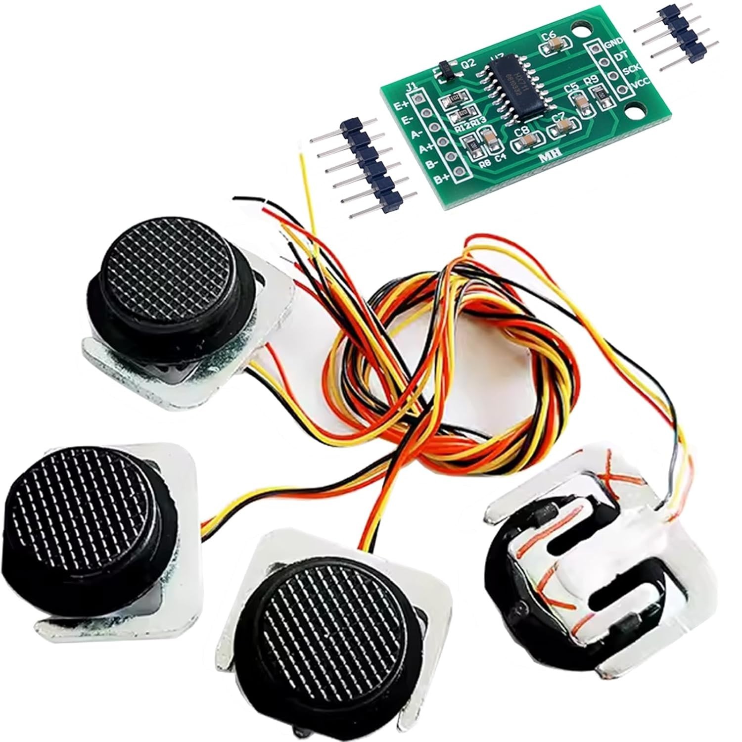 4PCS 50KG Load Cell Weighing Sensor Half-Bridge Strain Gauge Human Body Scale…