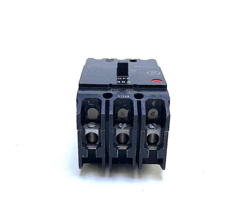 General Electric TEY340 3 Pole 40 Amp 480/277 Vac Breaker