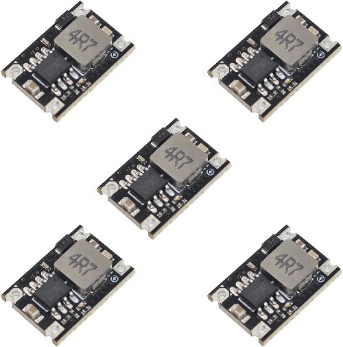 5V Buck Converter Module 5 Packs DC 30V to Step Down Regu Style: 5PCS-5V-Black
