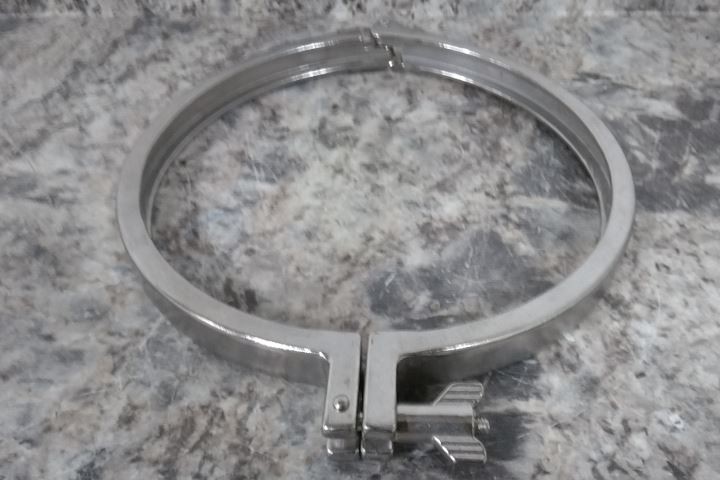 VNE Corporation 13MHHM10.0 4 Pk 10 In Tube OD 304SS Single-Pin Heavy Duty Clamp