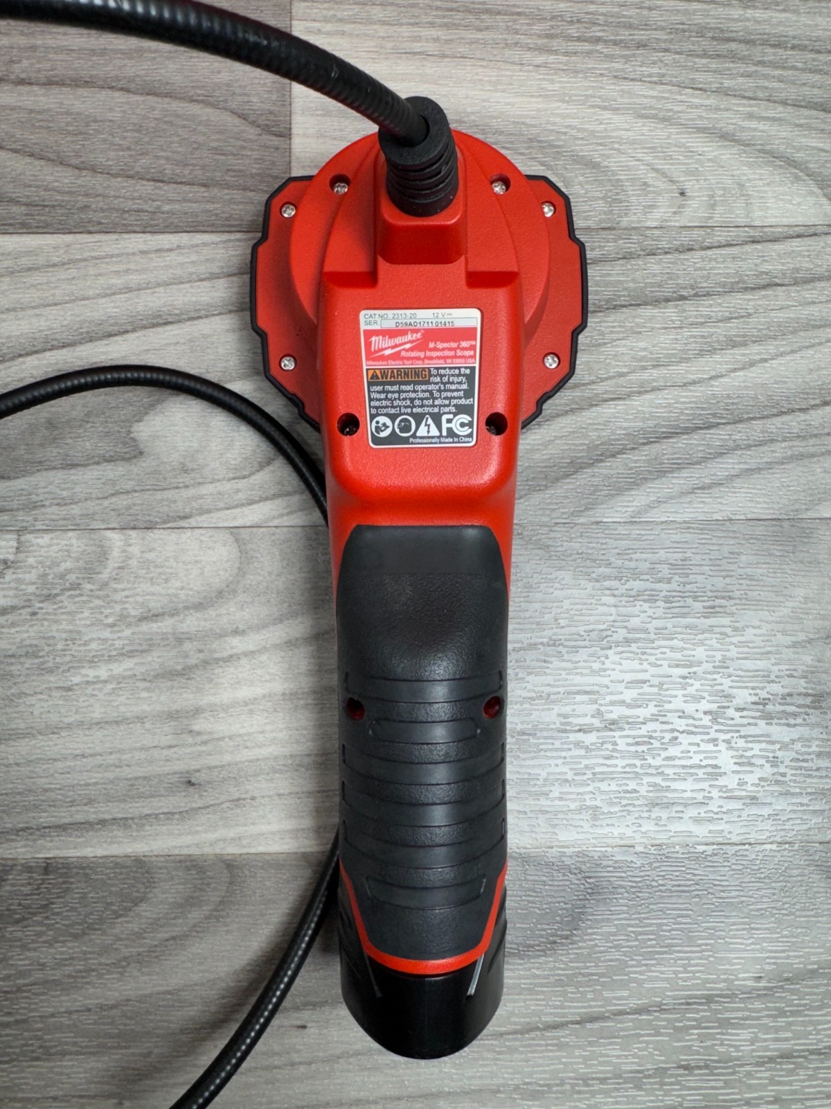 MILWAUKEE 2313-21 M12 M-SPECTOR 360 INSPECTION CAMERA KIT BUNDLE BATTERY & CASE