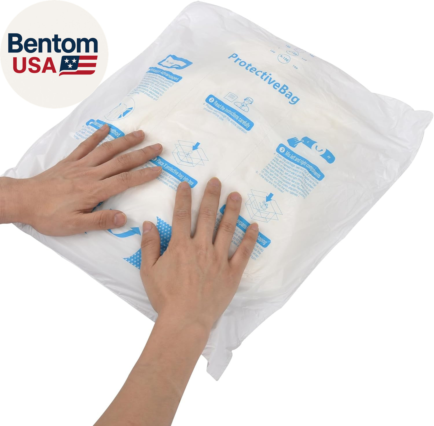 8 Pcs 14”X16” Expanding Foam Packaging for PC & Irregular-Shaped Items – Shockpr