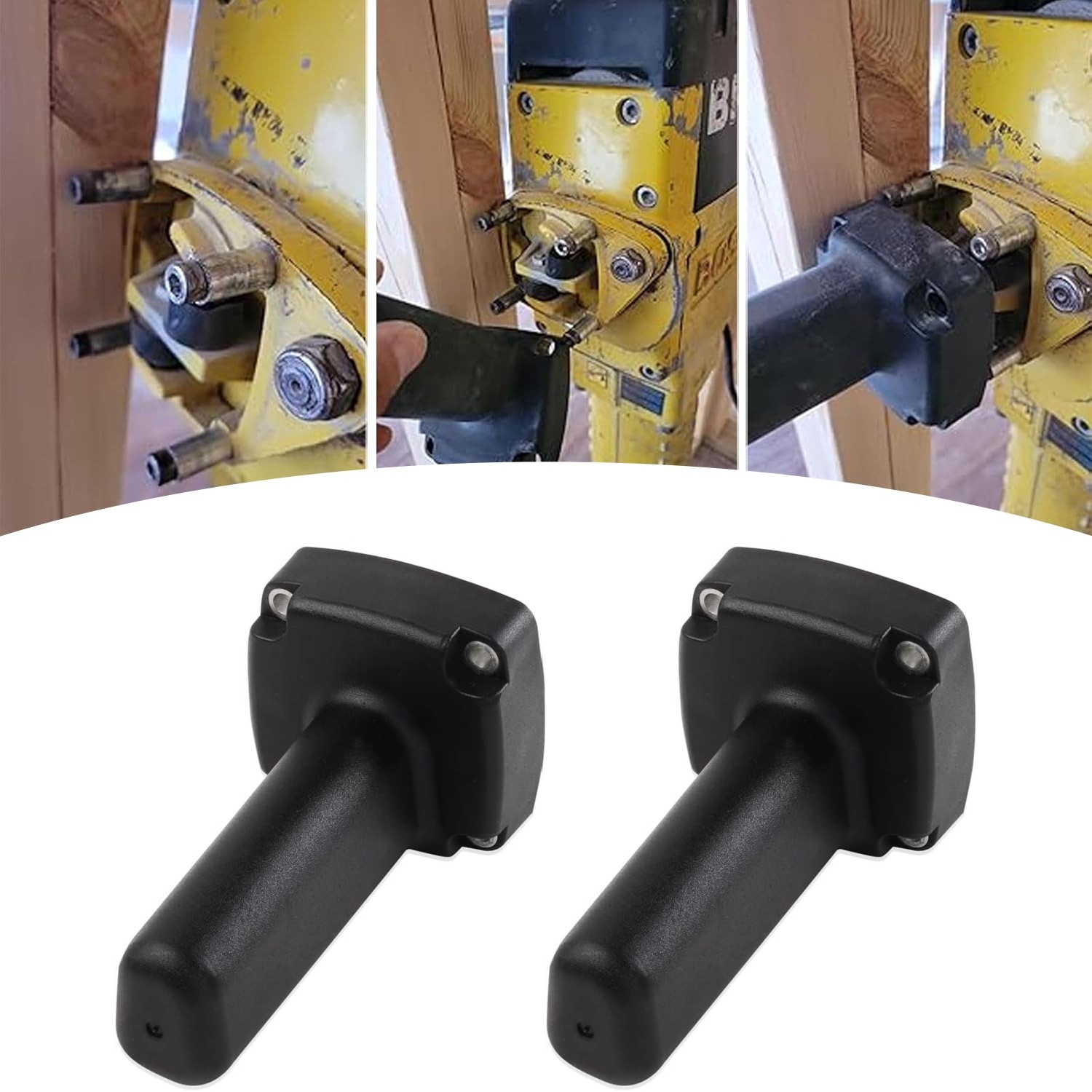 2Pcs Replacement Handle For Bosch Breaker Hammer 11304,USH27 2 230v #1615132011