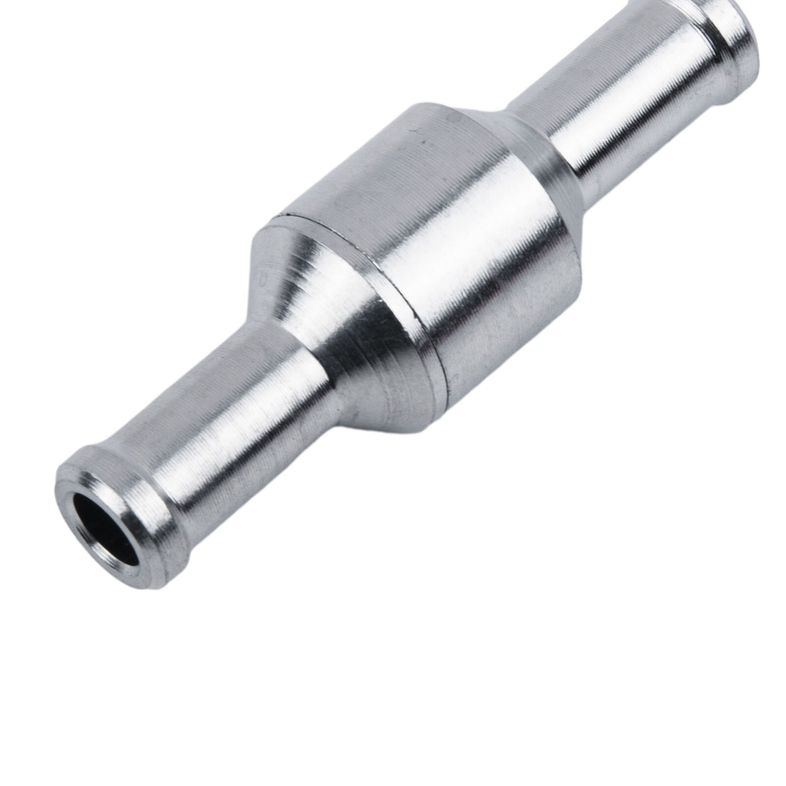 2x 10mm Inline One-way Non-return Check Valve Auminium Fuel Water Gas Air Vacuum