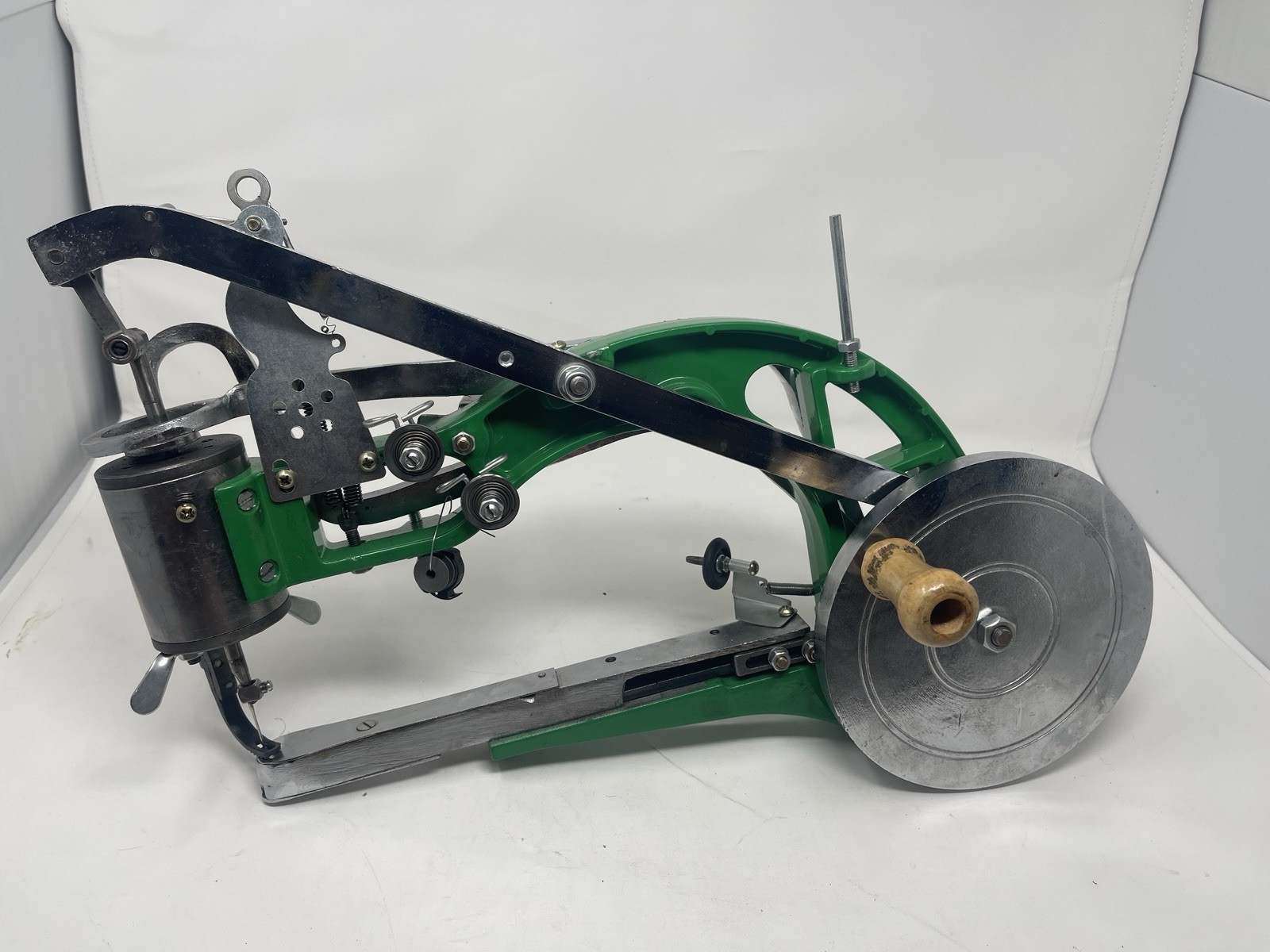 Hand Crank Shoe Cobbler Sewing Machine Leather Canvas Repair Stitcher Heavy Duty