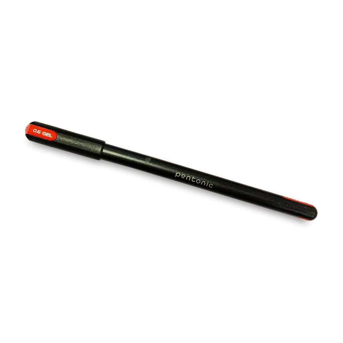 Pentonic 0.6 mm Gel Pen Blister Pack Red Ink Set of 1 X 10pcs