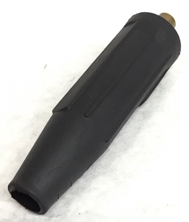 Lenco 05303 LDP-50M MACHINE CONNECTOR, DINSE STYLE ( 50), Black