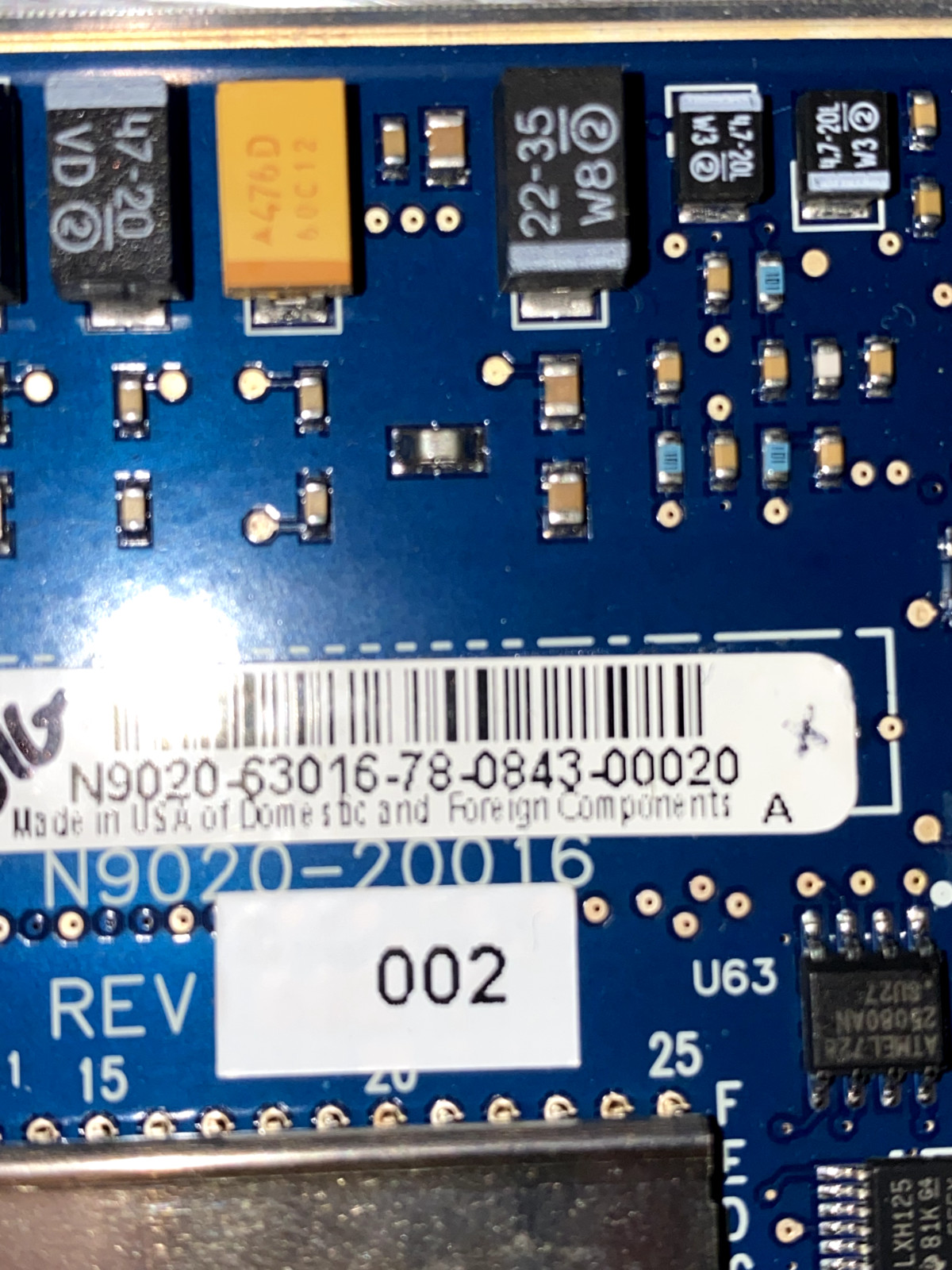 Agilent N9020-63011 / N9020-63016 Analog and Digital IF Board Assemblymn*AS IS*