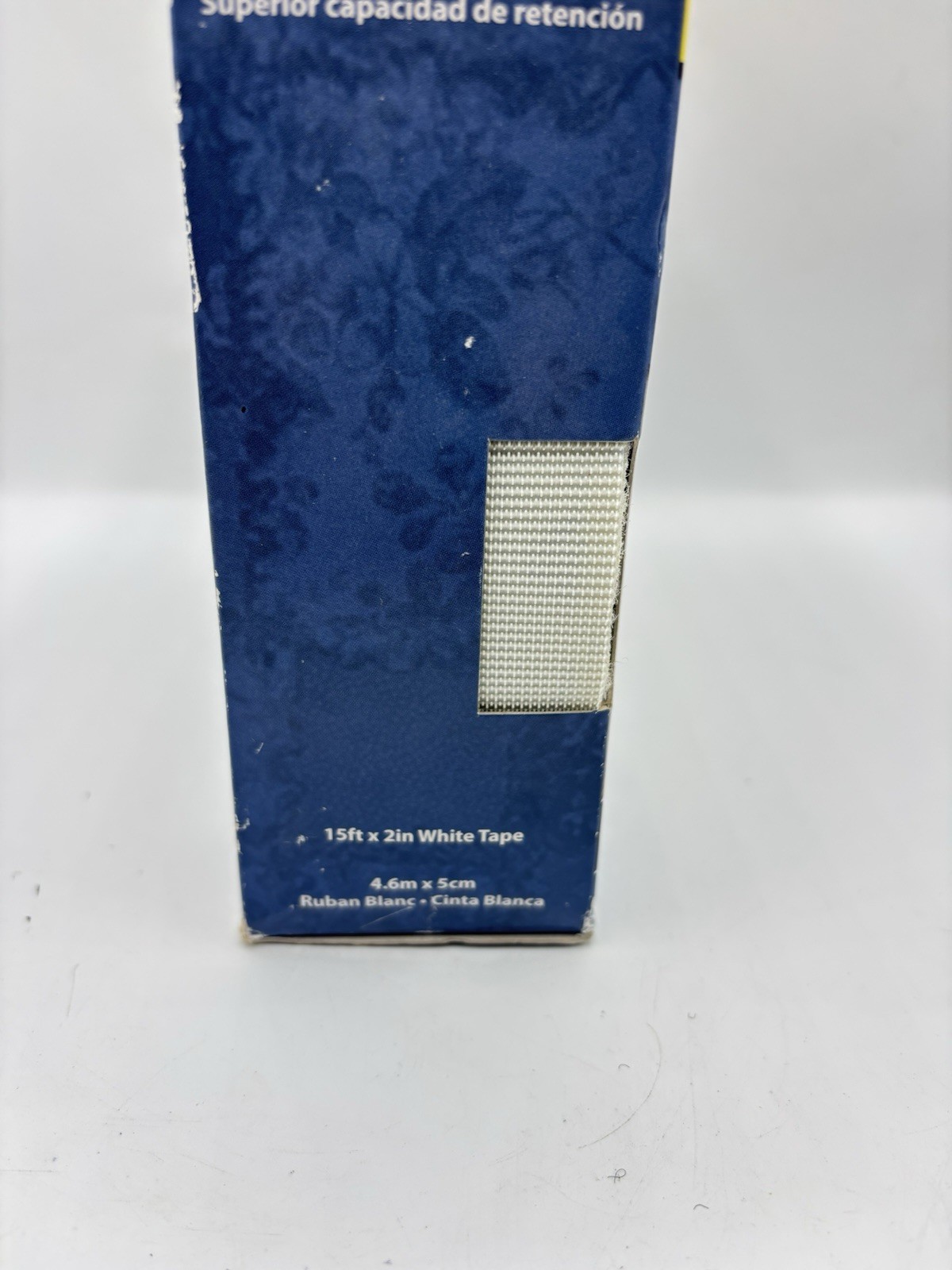 VELCRO Industrial Strength White Tape 15ft x 2in Heavy Duty Hook & Loop Roll