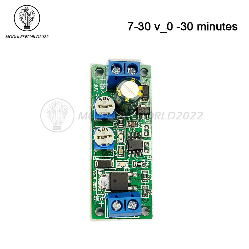 DC7-30V MOS Dual Cycle Timer Adjustable Delay On/Off Switch Timing Relay Module
