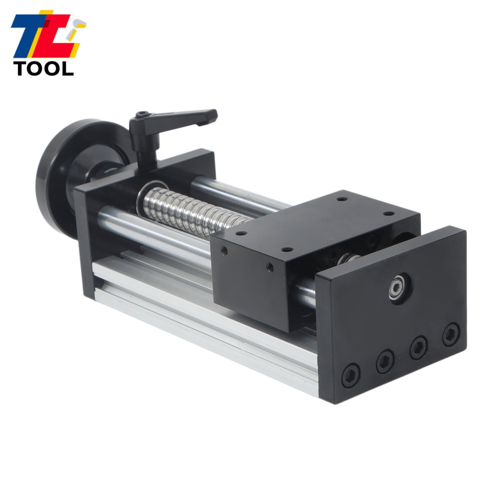 CNC 100mm Cross Slide Linear Rail Module Ballscrew SFU1605 Motion Stage