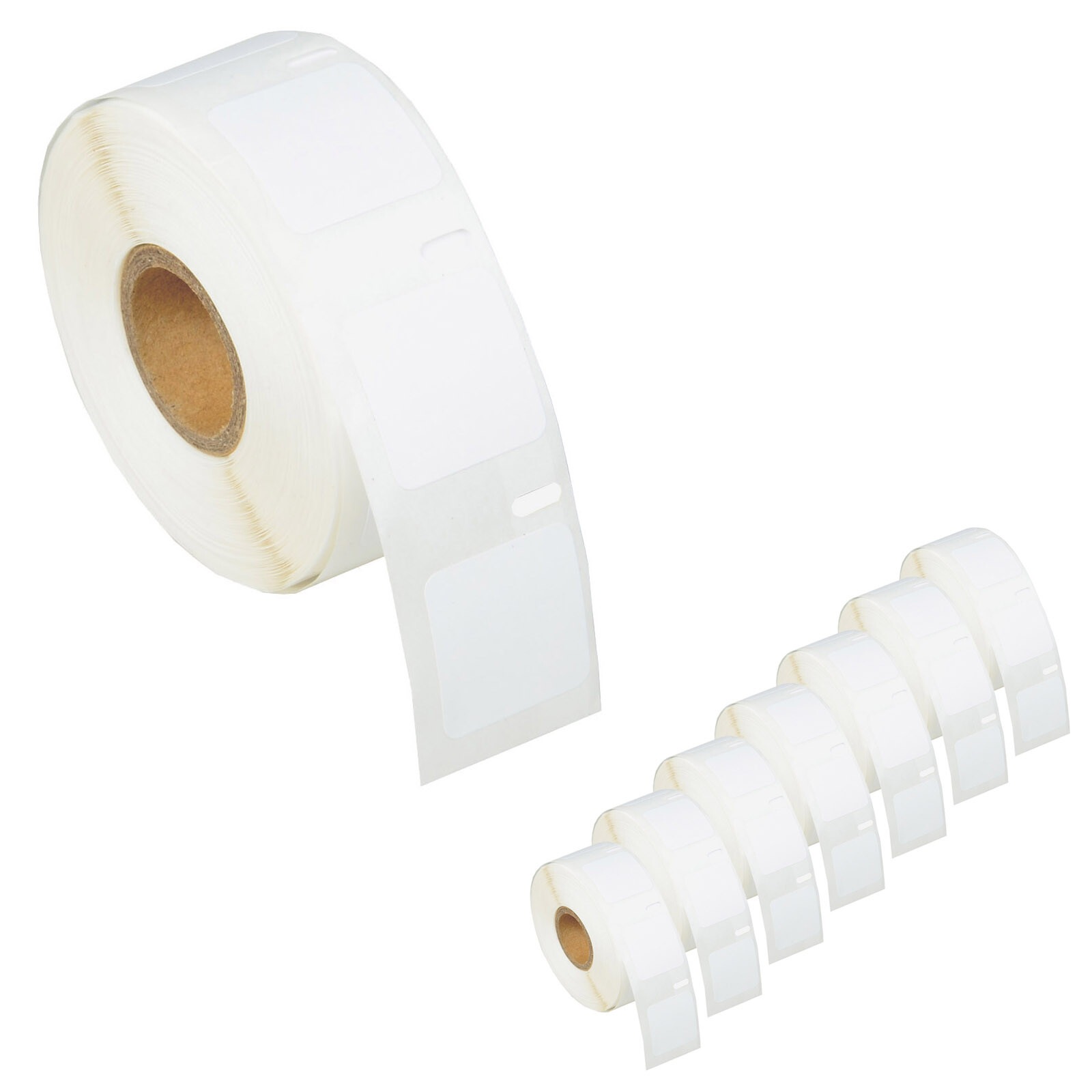 1″ x 1″ Multipurpose Labels for Dymo 30332 Labelwriter 400 Duo Turbo 750/roll