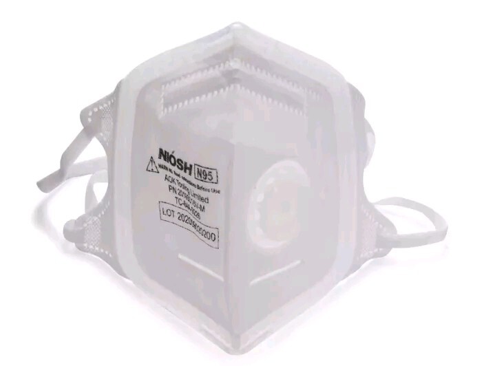 SoftSeal N95 V-Fold Valved Mask – Pack of 3 *FREE SHIPPING!*