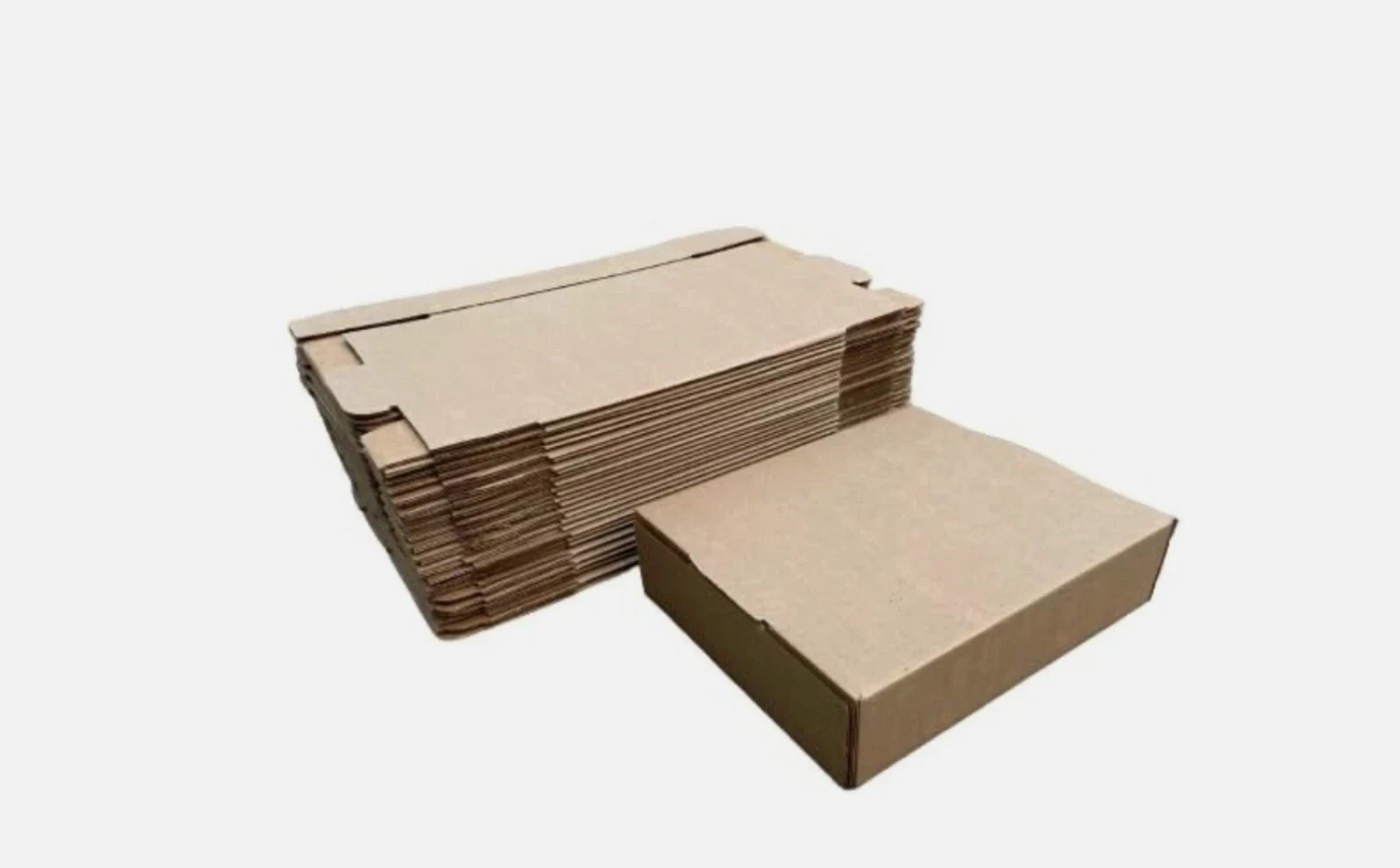 100 Pieces 12.5″ x 10″ x 3″ Corrugated Security Mailer Shipping Box