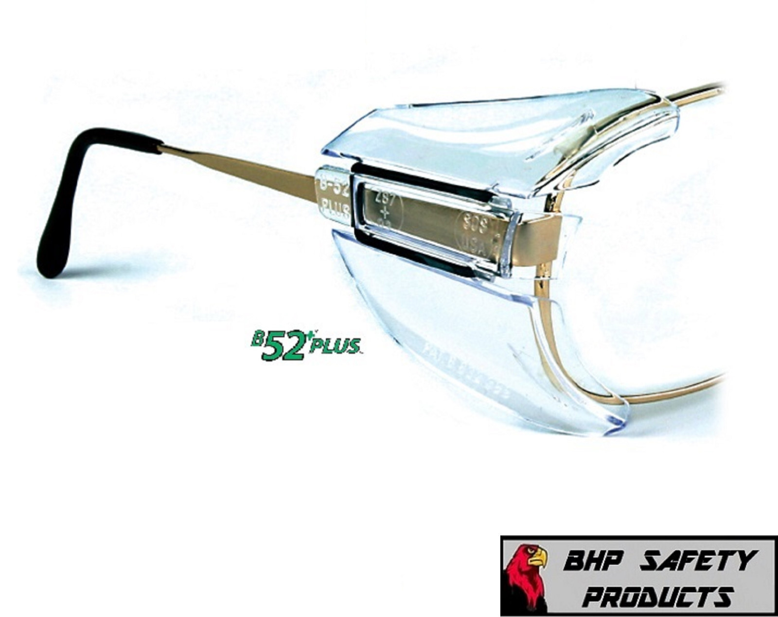 (10 PAIR B26+/10 PAIR B52+) COMPLIANCE PACK SAFETY SIDE SHIELDS FOR RX GLASSES