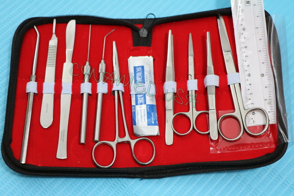 Premium 19 pcs Dissecting kit / Dissection Kit / Anatomy Kit for Medical Student