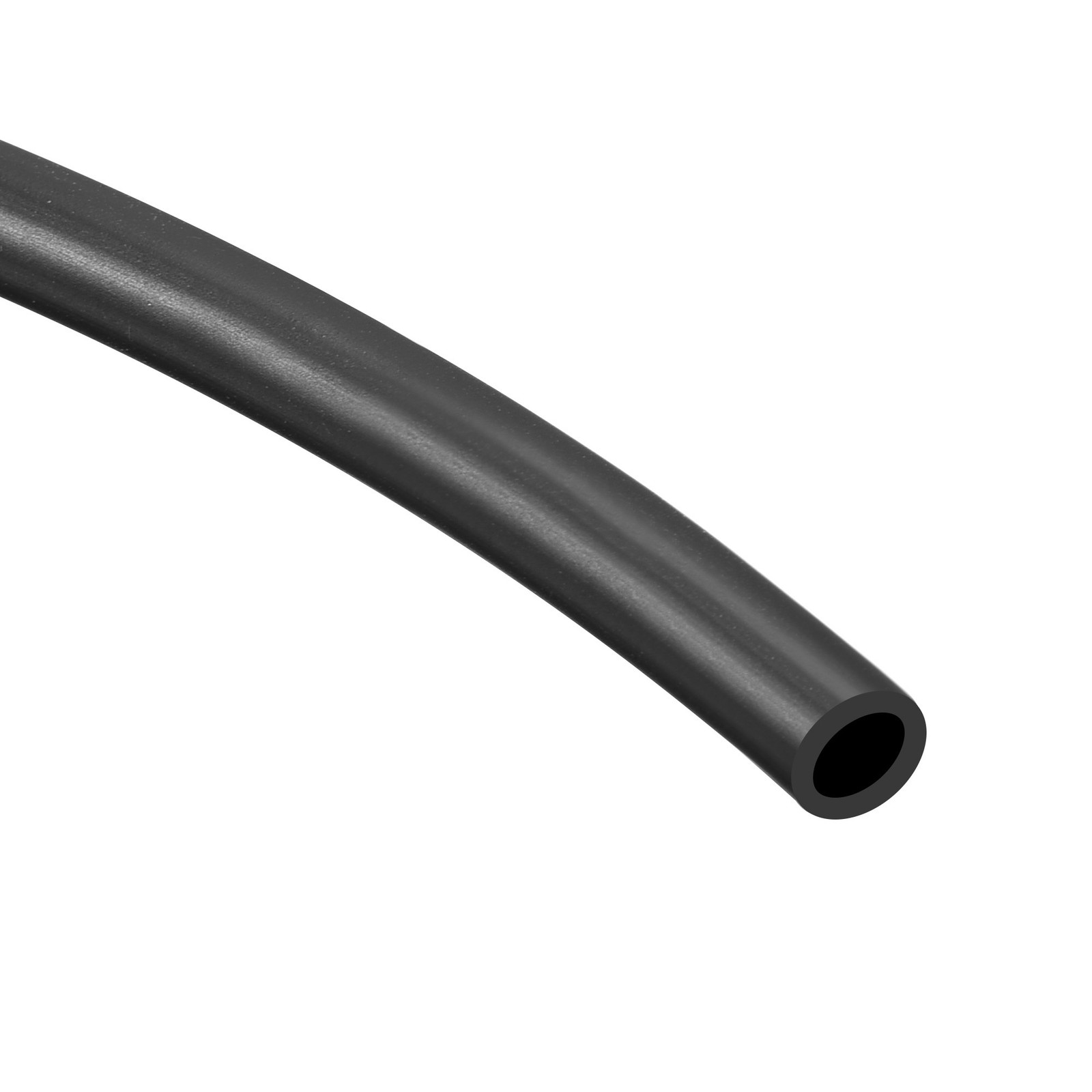 2pcs Lubricating Oil Hose 3mm ID x 5mm OD 3.3ft Water Tube Black Rubber Tubing