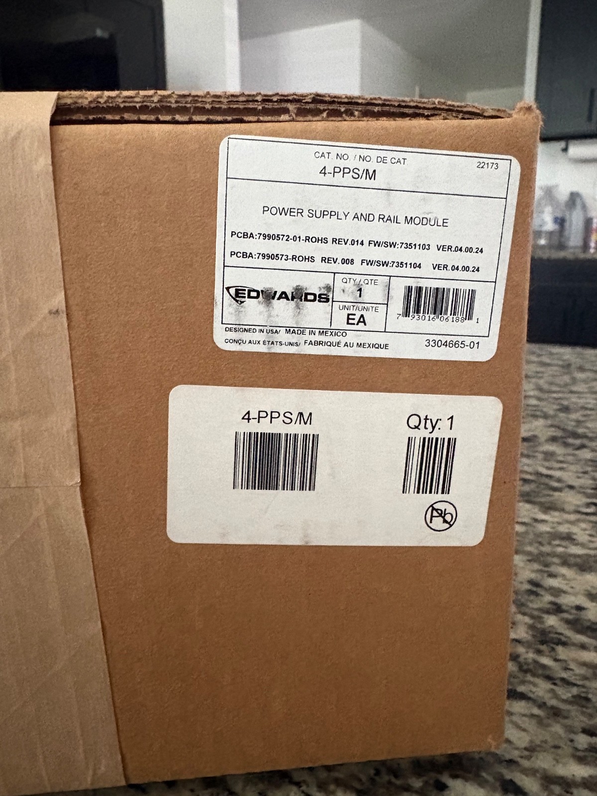 Edwards EST 4-PPS/M Primary Power Supply