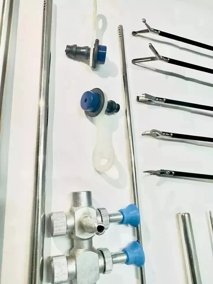 16PC – Laparoscopic Surgey Set SS High Quality Reusable Instruments