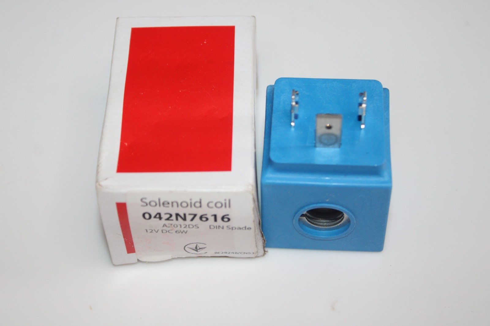 Coil Danfoss AZ012DS 12V DC IP00 6W DIN 042N7616