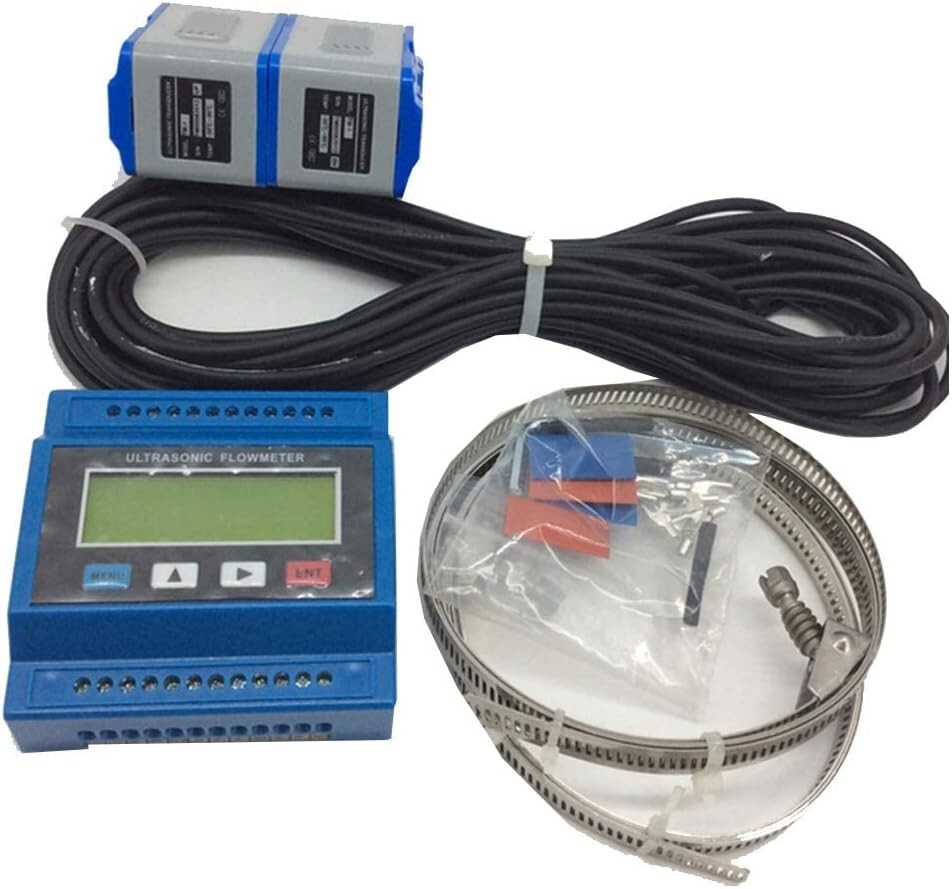 Ultrasonic Flow Meter TUF-2000M w/ Ultrasonic Transducer TM-1