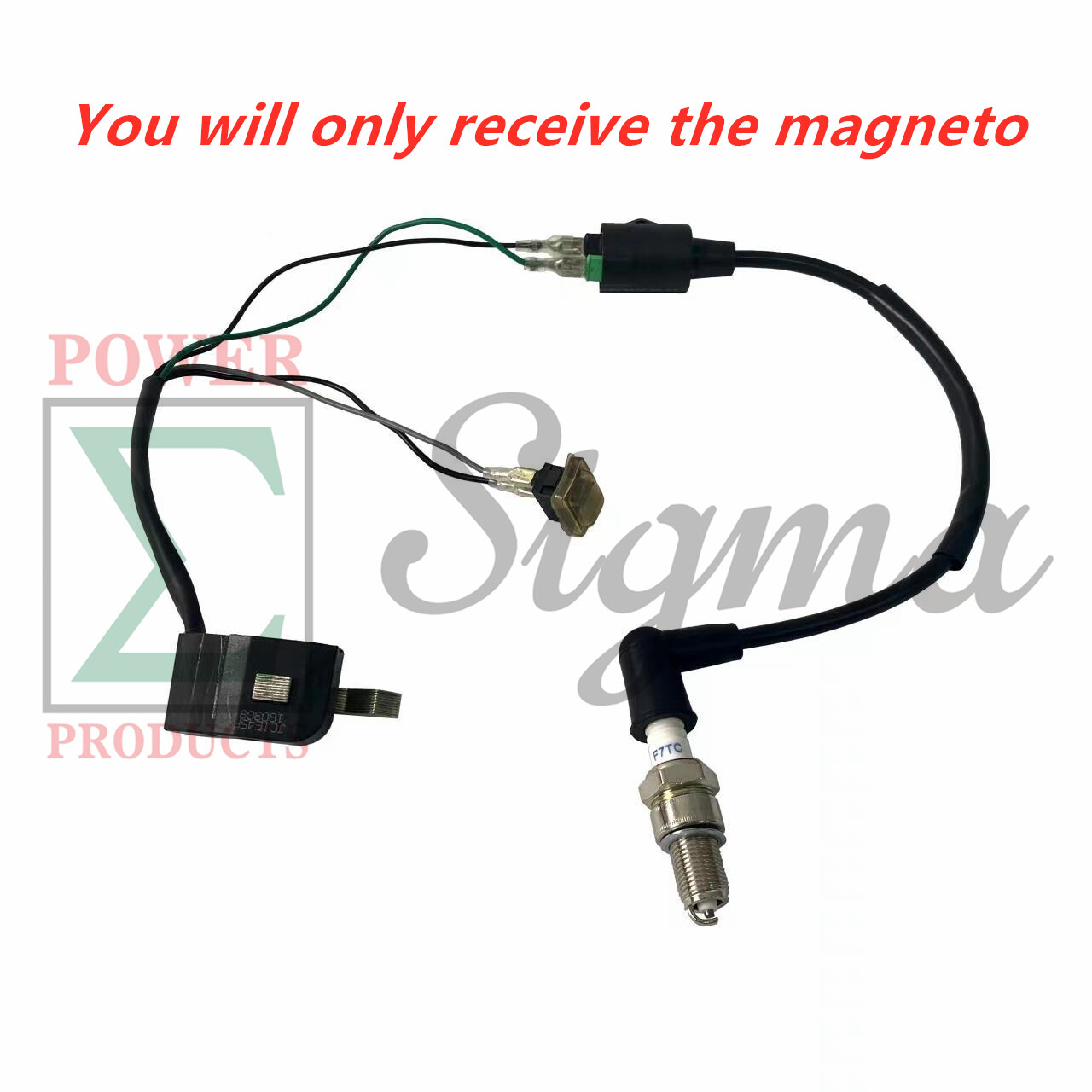Magneto W/Built-in Box For Harbor Storm CAT 63CC 2HP 800 900W 60338 66619 69381