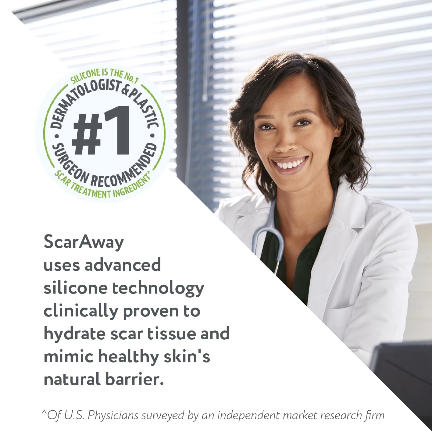 Scaraway Advanced Silicone Scar Sheets Medical Grade Variety Pack Silicone