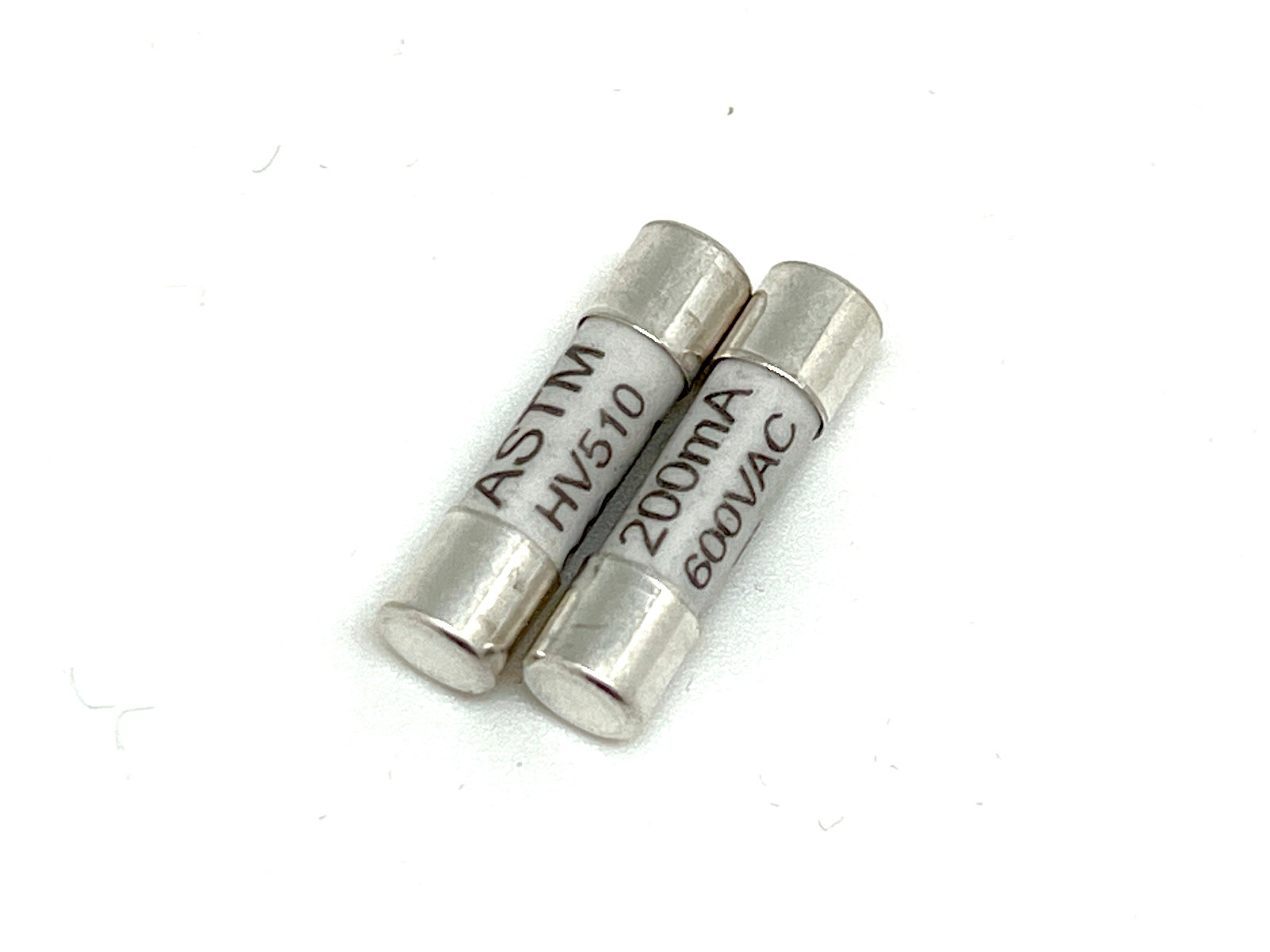 Ceramic Fuse HV510, 200mA/600VAC, 5x20mm (2 pcs/pk) for Digital Multimeters