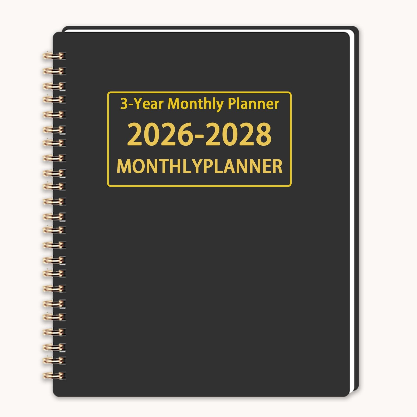 Monthly Planner 2026-2028, 3 Year 5.7» X 8.5», Black(JAN2026-DEC2028)